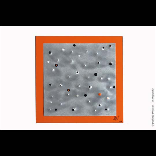Trio de zinc - 30 x 30 cm