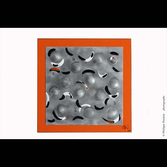 Trio de zinc - 30 x 30 cm